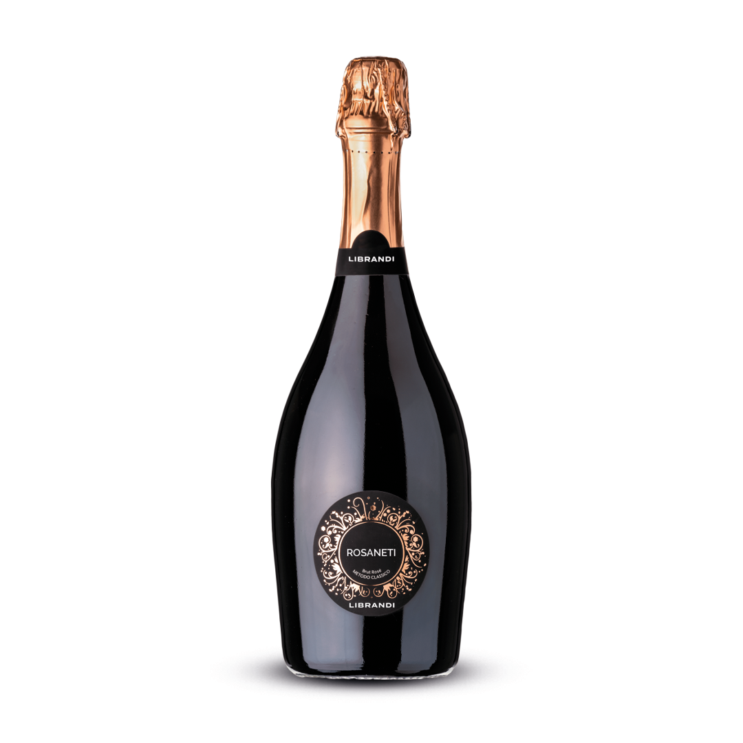 Spumante Brut Rosè Metodo Classico "Rosaneti" - Librandi