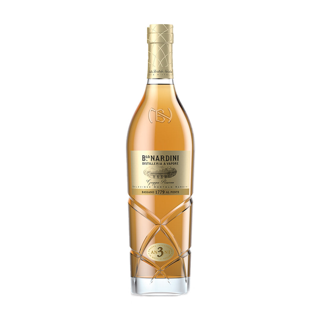 Grappa Riserva 3 Years 70 cl - Bortolo Nardini Selection